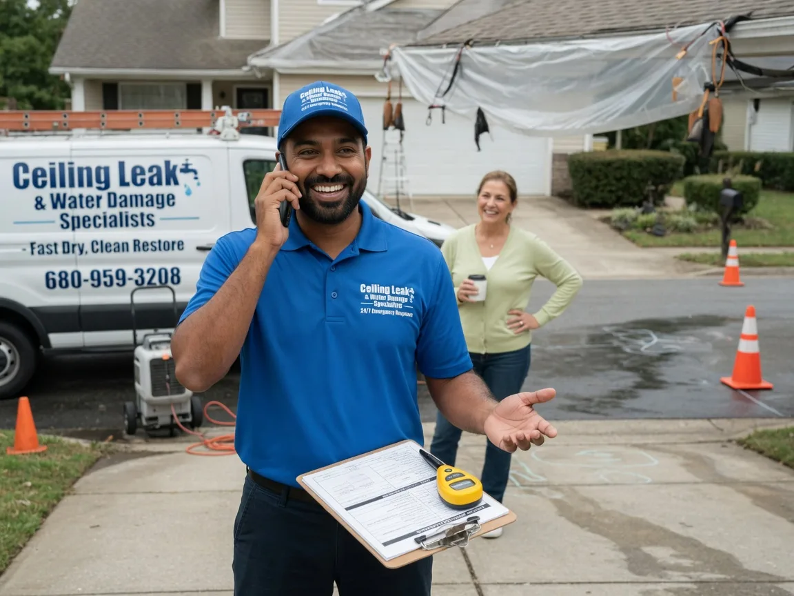 Ceiling Leak Cleanup Altoona, KS FAQs
